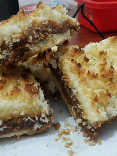 Una foto de Tarta de coco y dulce de leche FÁCIL !