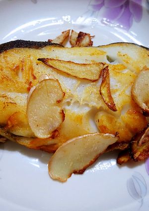 香煎鱈魚 的食譜成品照片