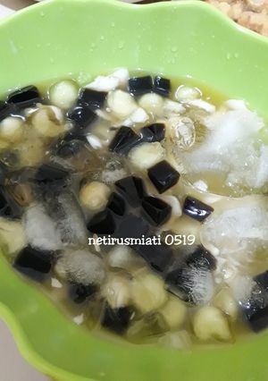 Foto resep Es jeruk peras campur