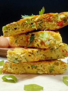 Foto resep Telur Dadar Padang (foto step by step) #rabubaru