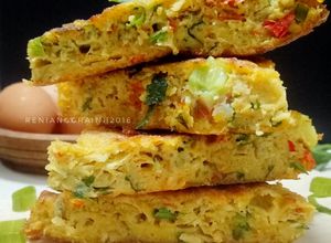 Foto resep Telur Dadar Padang (foto step by step) #rabubaru