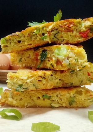 Foto resep Telur Dadar Padang (foto step by step) #rabubaru