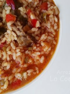 Una foto de Arroz caldoso con costillas