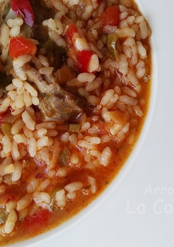 Una foto de Arroz caldoso con costillas