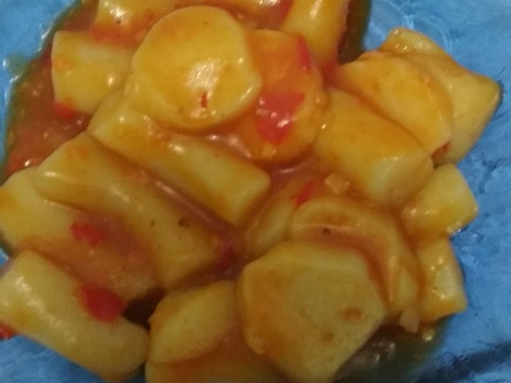 Cara Gampang Membuat Tteokbokki homemade, gampang dan nikmat😘 Anti Gagal