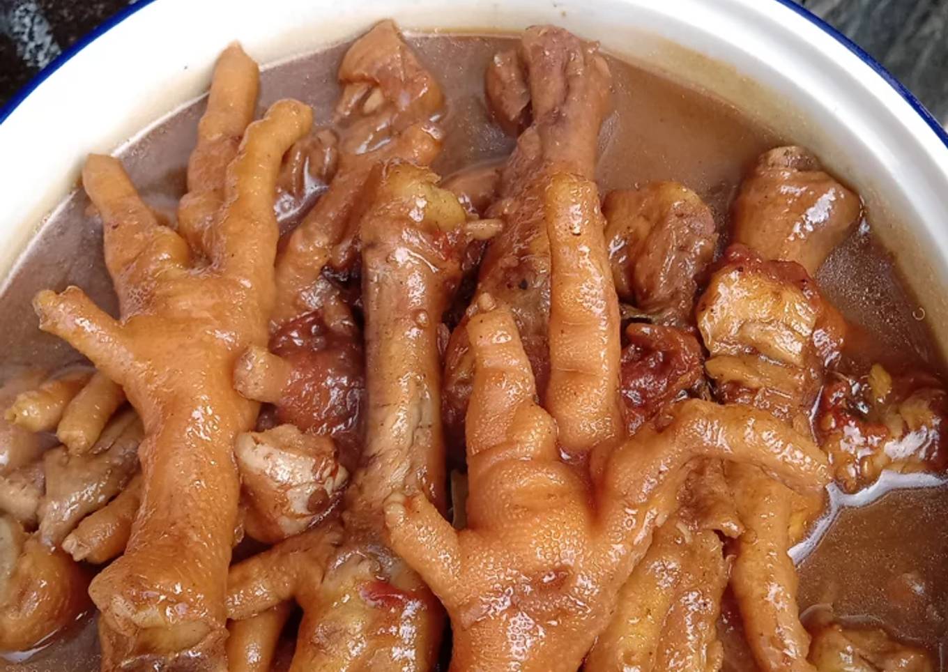 Semur ceker ayam