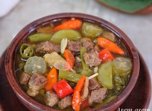Foto resep Asem asem daging buncis
