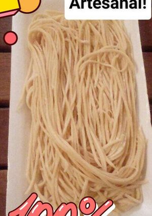 Una foto de Fideos caseros artesanales