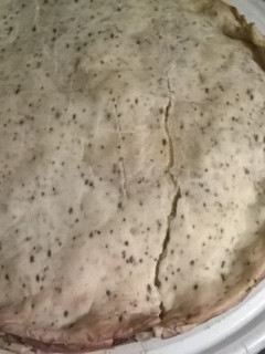 Una foto de Tarta de arvejas con mix de semillas