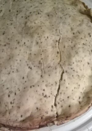 Una foto de Tarta de arvejas con mix de semillas