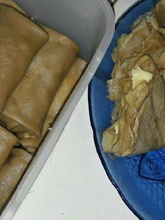 Foto resep Pancake white coffe durian