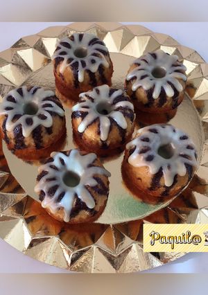 Una foto de Pastelitos de mandarina 🍊, almendra y chocolate blanco (sin harina)
