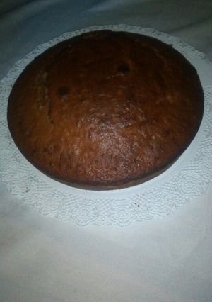 Una foto de Bizcochuelo de chocolate