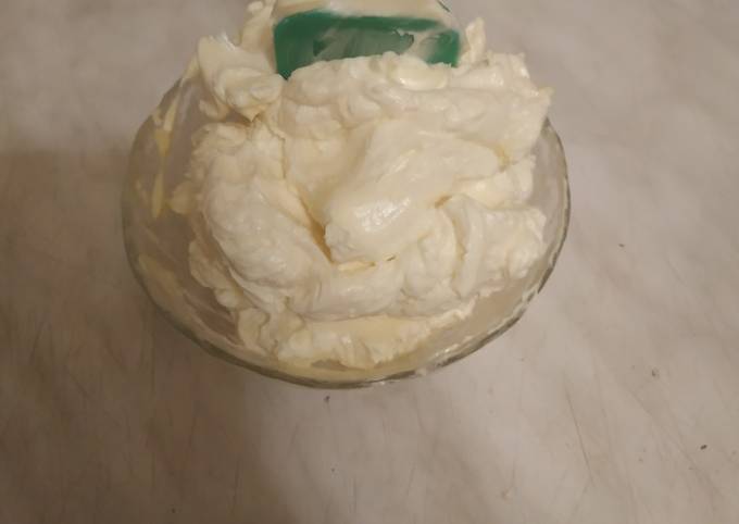 Масляный крем для торта под мастику - простой и вкусный рецепт с фото