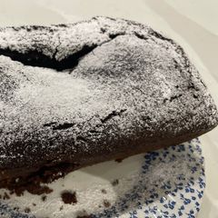 A picture of Chocolate banana cake.