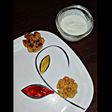 अनियन लोटस विद चीज़ी डीप(Onion Lotus with cheesy dip recipe in Hindi)
