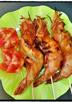 Foto resep Udang bakar kecap