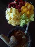 Fruit Salad with Palm Sugar Dressing *Vegan