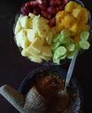 Fruit Salad with Palm Sugar Dressing *Vegan