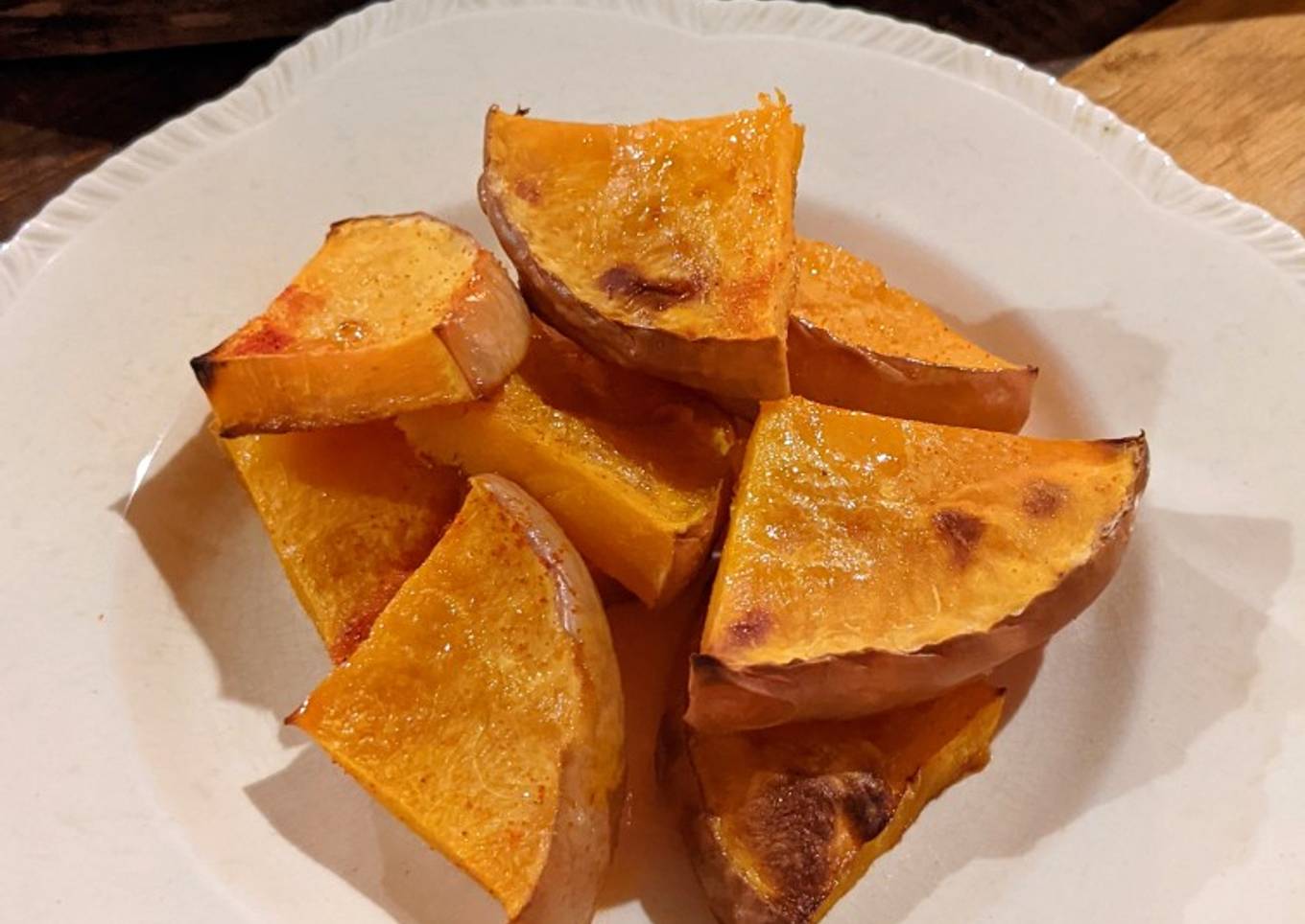 Calabaza al horno