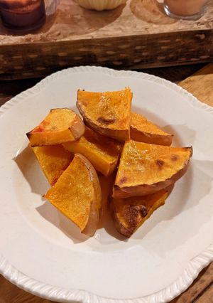 Una foto de Calabaza al horno