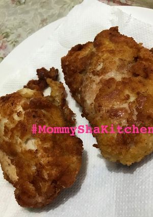 Foto resep Crispy Parmesan crusted chicken