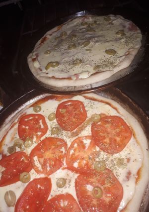 Una foto de Pizza fácil con harina leudante