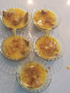 Una foto de Natillas con galletas