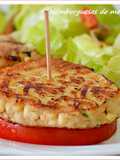 Hamburguesas de merluza y atún. (Thermomix)