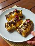 Puff Pastry Banana Chocolate