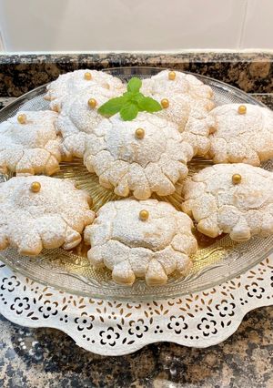 Una foto de Galletas de mantequilla con manzana caramelizada