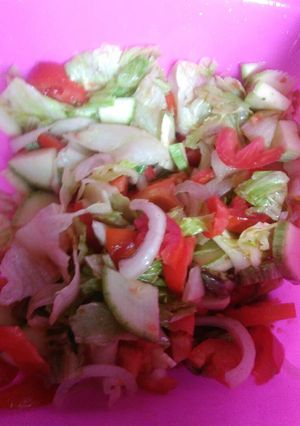 Una foto de Súper ensalada