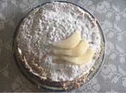Una foto di torta pere ricotta