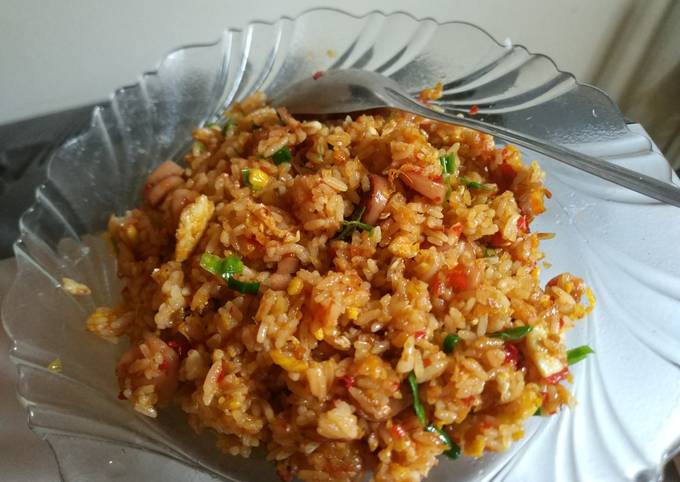 Recipe: Tasty Nasi goreng abang kaki lima