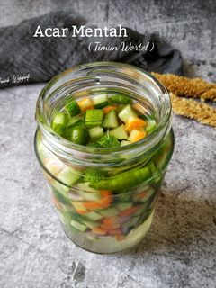 Foto resep Acar Mentah (Timun Wortel)
