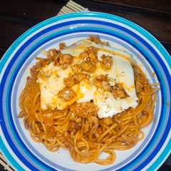 รูปของ Spaghetti Chicken Mozza