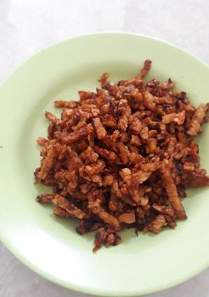Foto resep Kering tempe pedas manis praktis