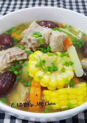 Hình của món Canh sườn thập cẩm.