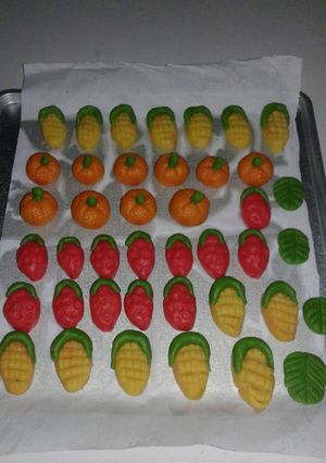 Foto resep Nastar bentuk buah2an edisi lebaran 2016