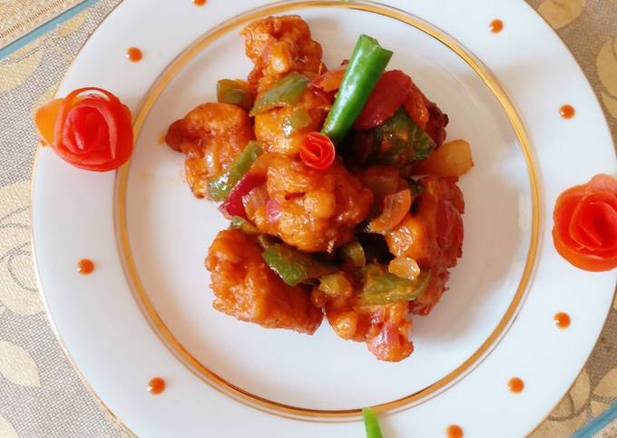 Simple Way to Prepare Homemade Chilli Gobhi