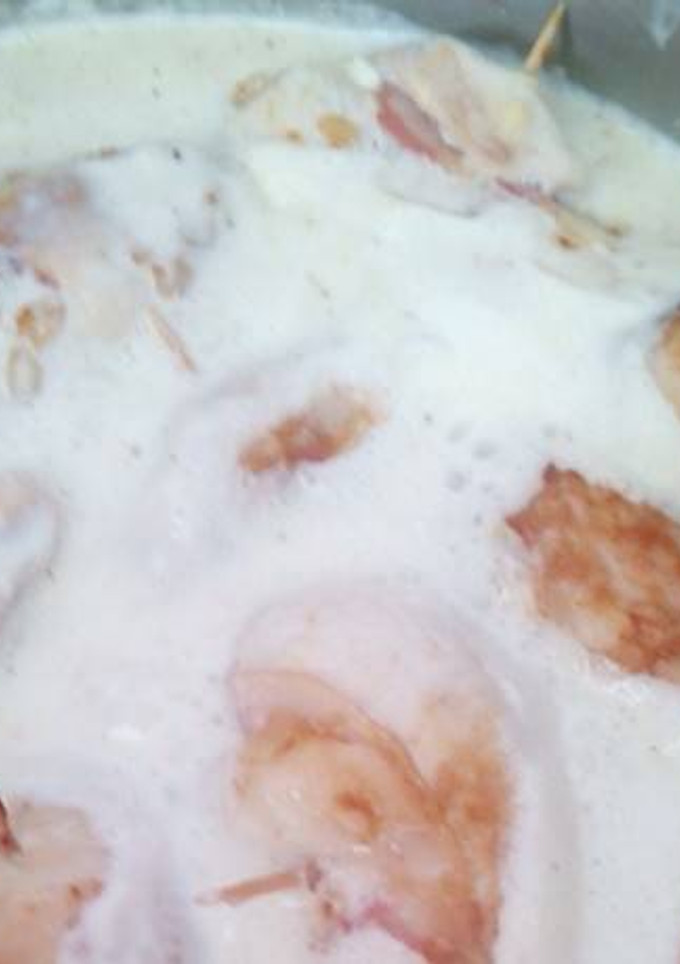 Una foto de Rollitos de pechuga rellena
