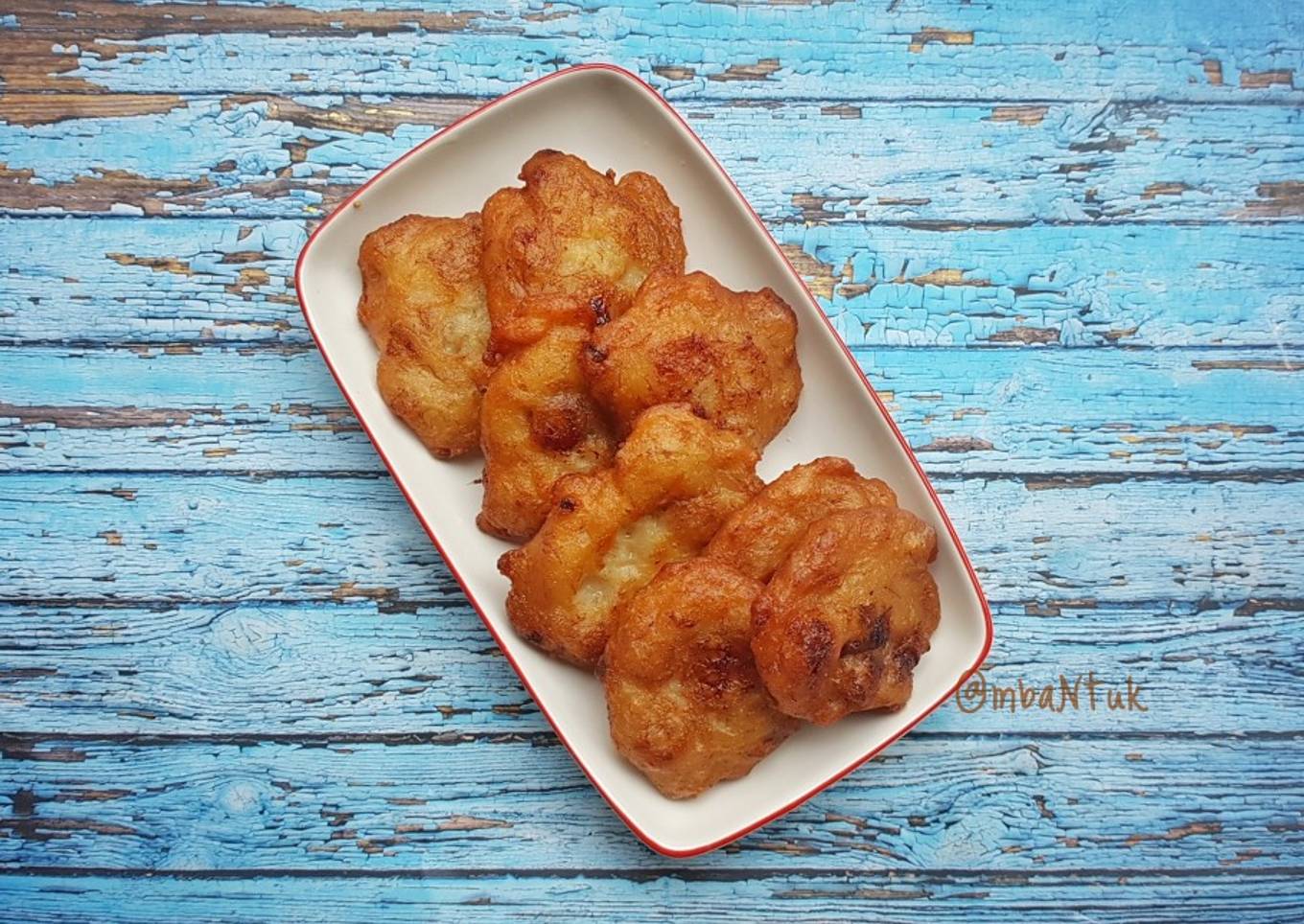 Pisang Goreng Kelapa Parut (Godok Pisang)