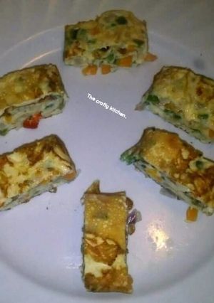 A picture of Egg roll. #eldybreakfastcontest.