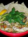 Mike's Spicy Mexican Sick Day Chicken Noodle Soup