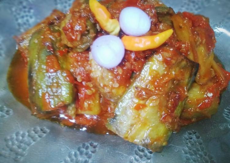 Terong sambal balado