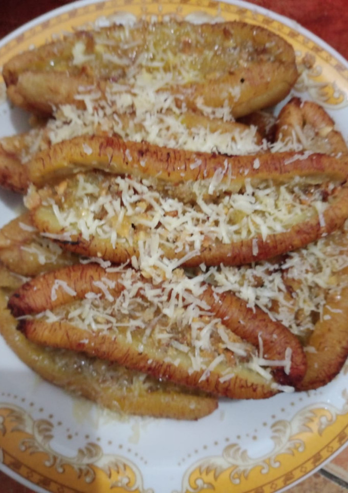 Foto resep Pisang isi kacang keju