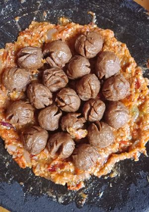 Foto resep Bakso penyet super hot