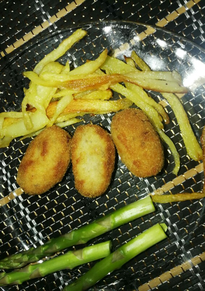 Una foto de Croquetas con sobras de carne asada