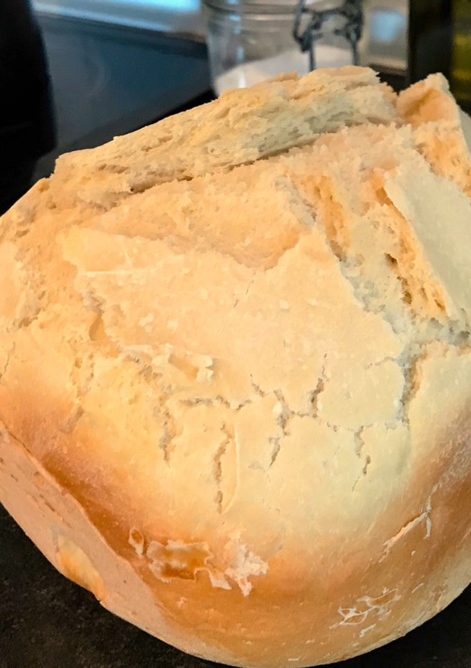 Una foto de Pan blanco panificadora