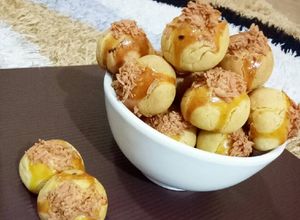 Foto resep Nastar garing Isi Dcc simple gak pakai ribet 🍫😅